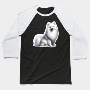 American Eskimo Dog Baseball T-Shirt